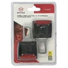 GANCI PER CINTURA DI SICUREZZA AUTO 2 PEZZI