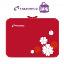 CUSTODIA IN NEOPRENE PER NOTEBOOK FINO A 10 POLLICI ROSSA