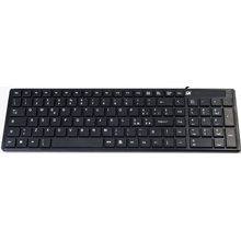 TASTIERA ULTRASLIM BLACK USB