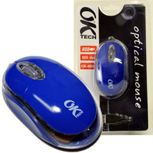MOUSE OTTICO 800DPI USB - PS2 BLU