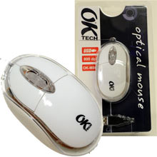 MOUSE OTTICO 800DPI USB - PS2 BIANCO