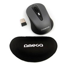 MOUSE WIRELESS 2,4 GHZ + POGGIAPOLSO IN GEL