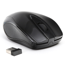 MOUSE WIRELESS USB OM-419 1000DPI BLACK