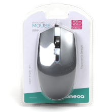 MOUSE OMEGA OM-0550 2000DPI USB 1.5M GRIGIO