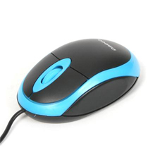 MOUSE OTTICO USB 800DPI BLACK BLUE