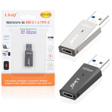 ADATTATORE DA USB 3.1 A TYPE-C 10GBPS