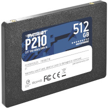 SSD PATRIOT P210 512GB 2.5 SATA III