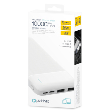 POWER BANK 10000 MAH BIANCO