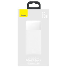POWER BANK BASEUS BIPOW 10000MAH 15W PPBD050002 BIANCO