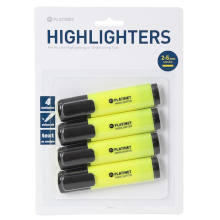 EVIDENZIATORE GIALLO CONFEZIONE 4 PZ