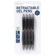 PENNA GEL 0,7MM - NERA - CONFEZIONE 4 PEZZI