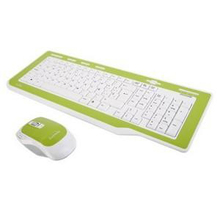 KIT TASTIERA WIRELESS + MOUSE WIRELESS VERDE