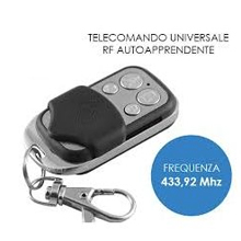 TELECOMANDO PER CANCELLO AUTOMATICO RC-T433FC-001