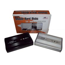 BOX ESTERNO SATA 3,5 IN ALLUMINIO