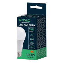 LAMPADINA LED E27 15W A65 4000K