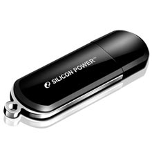 PENDRIVE 2 GB LUXMINI 322 BLACK