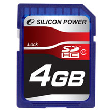 MEMORIA SD HC 4 GB CLASS 6