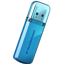 PENDRIVE 16 GB HELIOS 101 IN ALLUMINIO BLU