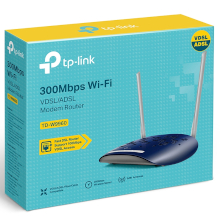 TP-LINK MODEM ROUTER VDSL2/ADSL2 300MBPS WIFI ON/OFF TD-W9960