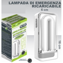 LAMPADA DI EMERGENZA MULTIFUNZIONE A LED RICARICABILE 1500MAH TK7708