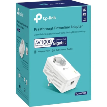 ADATTATORE POWERLINE TL-PA7017P AV1000 CON PRESA SCHUKO