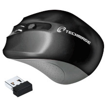 TECHMADE MOUSE WIRELESS USB NERO TM-XJ30-BK