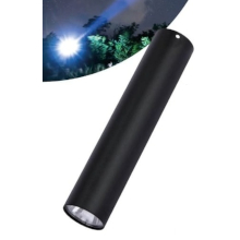 MINI TORCIA LED RICARICABILE NERA TO-BL705