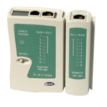 TESTER PER CAVI DI RETE RJ45