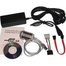 ADATTATORE USB PER DISCHI SATA E IDE