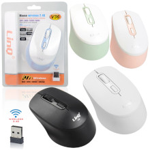 MOUSE WIRELESS 2.4G COLORI VARI