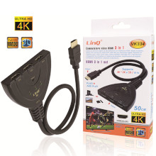 SWITCH HDMI 3 IN 1 4K 50CM