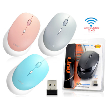 MOUSE WIRELESS 2.4GHZ COLORI VARI