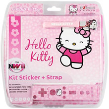 STICKERS PER WII E PER WII REMOTE + LACCETTO HELLO KITTY