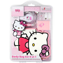 KIT NDS/NDSI 4 IN 1 CON CARICABATTERIE HELLO KITTY